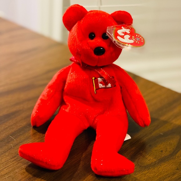 Ty Beanie Baby Pierre the Canadian Bear - Never Played With - Picture 1 of 1